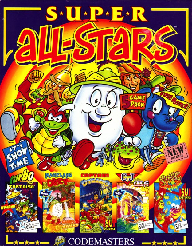Screen from Super All-Stars