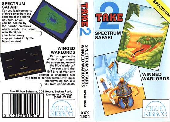 Screen from Take 2: Spectrum Safari + Winged Warlords