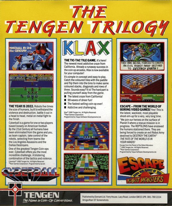 Screen from The Tengen Trilogy