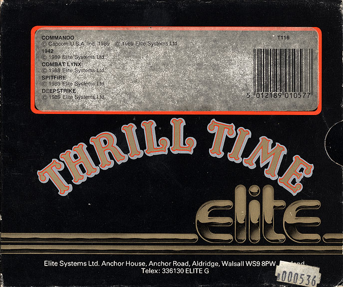 Screen from Thrill Time Gold 3