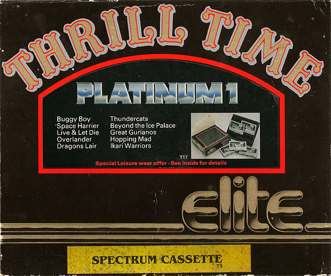 Screen from Thrill Time Platinum