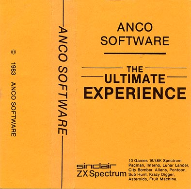 Screen from The Ultimate Experience