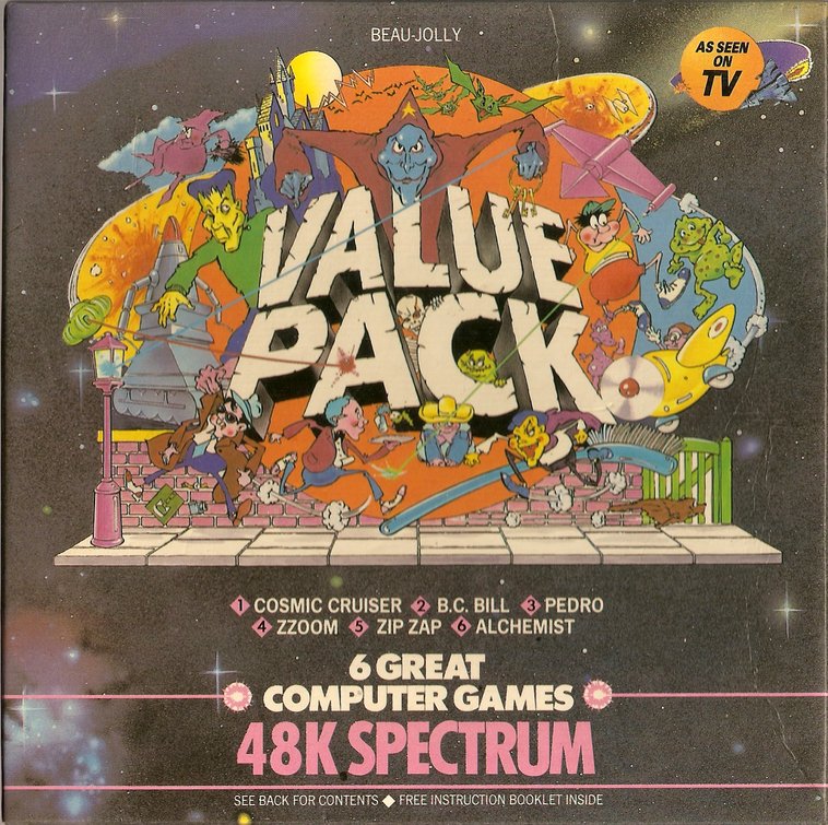 Screen from Value Pack 48K