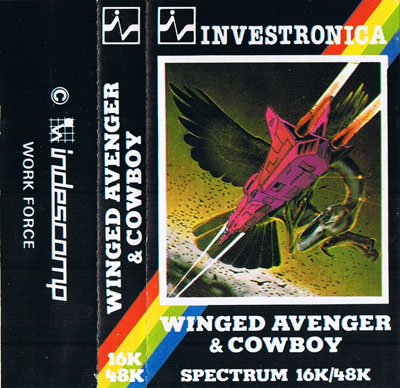 Screen from Winged Avenger + Cowboy