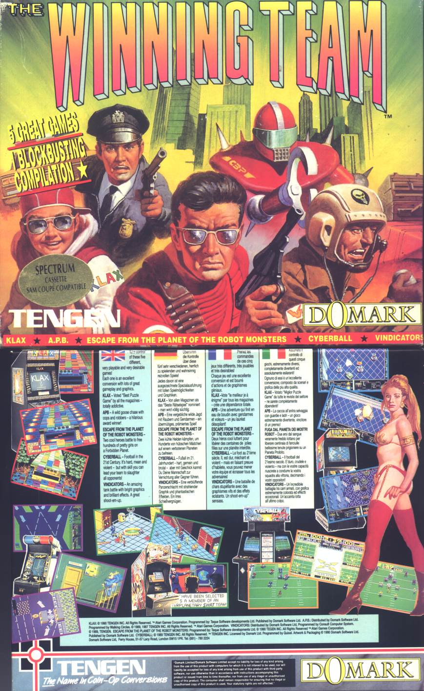 Screen from The Winning Team