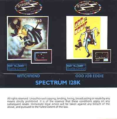 Screen from Witchfiend + Odd Job Eddie