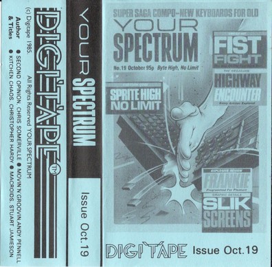 Screen from Your Spectrum DigiTape issue 04