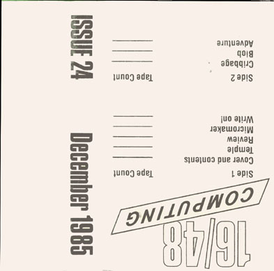 Screen from 16/48 Magazine Tape 24
