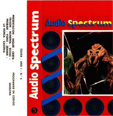 Screen from Audio Spectrum issue 5