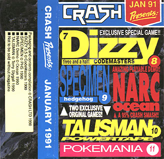 Screen from Crash issue 84: Presents 20