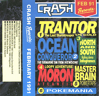 Screen from Crash issue 85: Presents 21