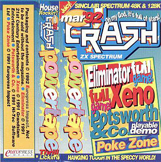 Screen from Crash issue 97: Presents 33
