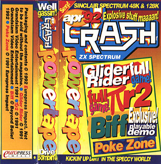 Screen from Crash issue 98: Presents 34