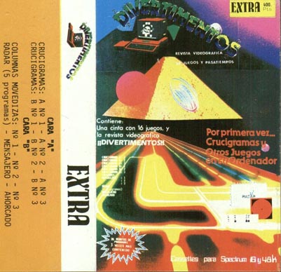 Screen from Divertimentos issue Extra