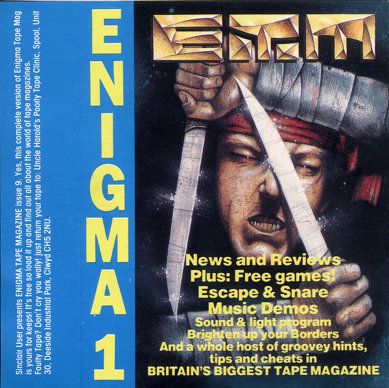 Screen from Enigma Tape Magazine issue 9