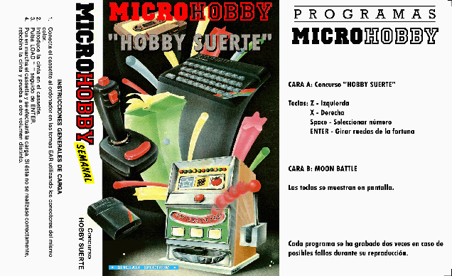 Screen from Hobby Suerte