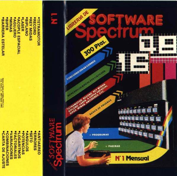 Screen from Libreria de Software Spectrum issue 01