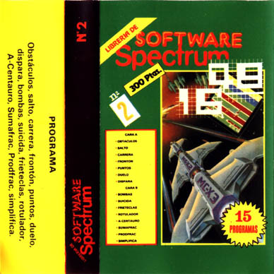 Screen from Libreria de Software Spectrum issue 02