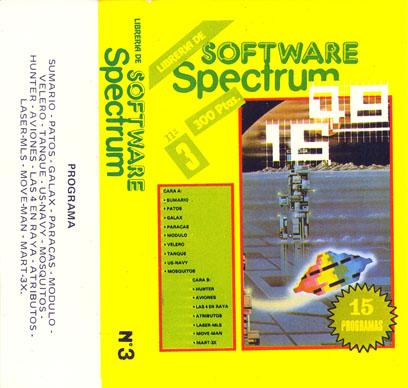 Screen from Libreria de Software Spectrum issue 03