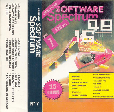 Screen from Libreria de Software Spectrum issue 07