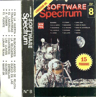 Screen from Libreria de Software Spectrum issue 08