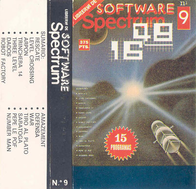 Screen from Libreria de Software Spectrum issue 09