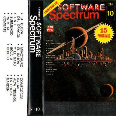 Screen from Libreria de Software Spectrum issue 10