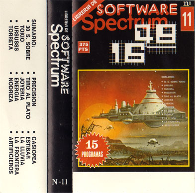 Screen from Libreria de Software Spectrum issue 11