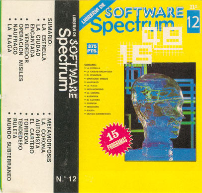 Screen from Libreria de Software Spectrum issue 12