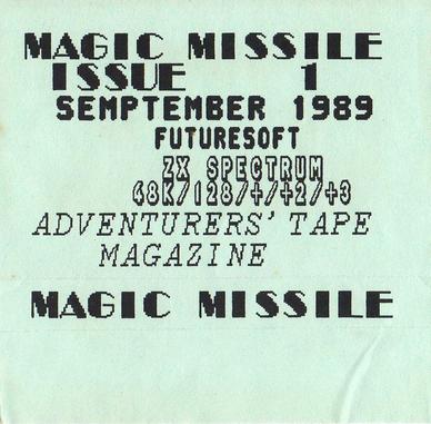 Screen from Magic Missile issue 01