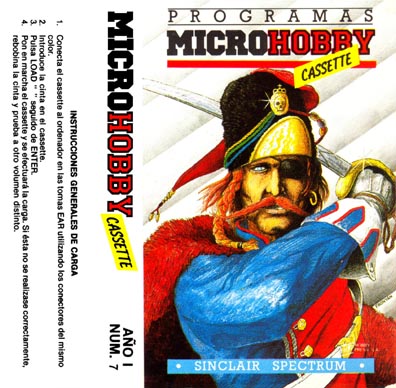 Screen from MicroHobby Cassette 07
