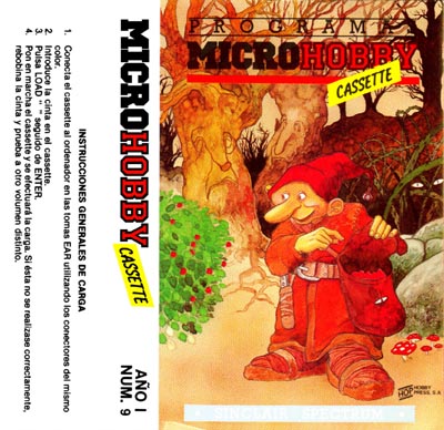 Screen from MicroHobby Cassette 09