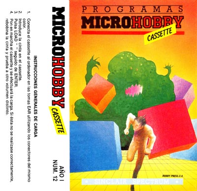 Screen from MicroHobby Cassette 12