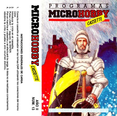 Screen from MicroHobby Cassette 13