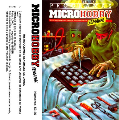 Screen from MicroHobby Semanal 053-056