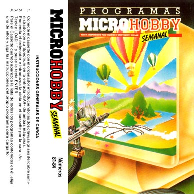 Screen from MicroHobby Semanal 081-084