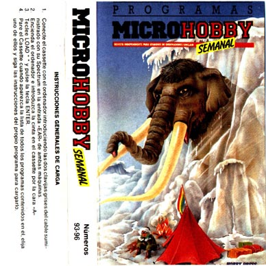 Screen from MicroHobby Semanal 093-096