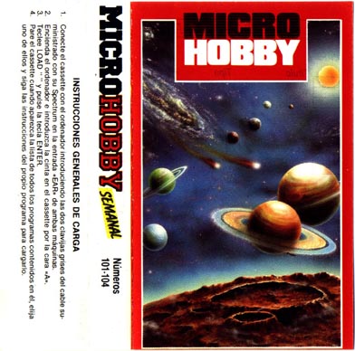 Screen from MicroHobby Semanal 101-104