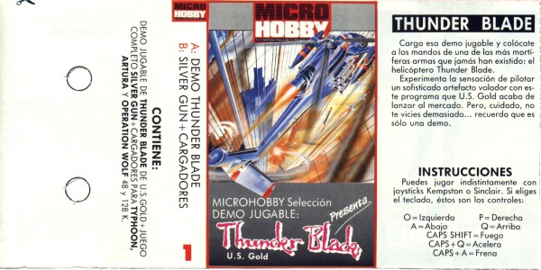 Screen from MicroHobby issue 182: Tape 1