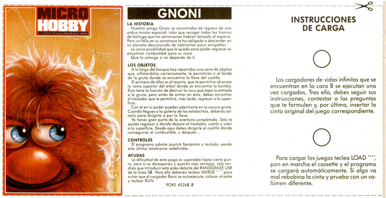 Screen from MicroHobby issue 183: Tape 2
