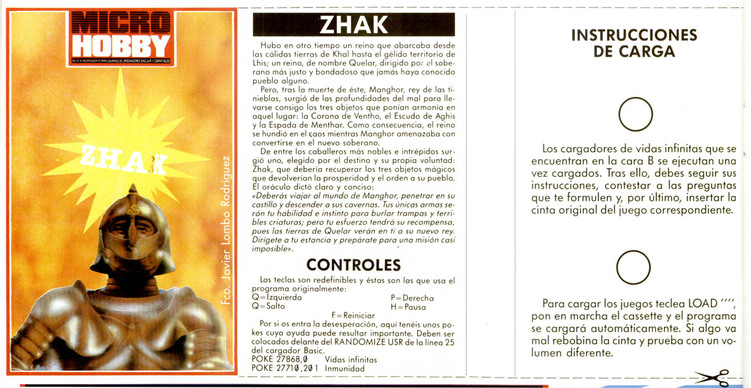 Screen from MicroHobby issue 184: Tape 3