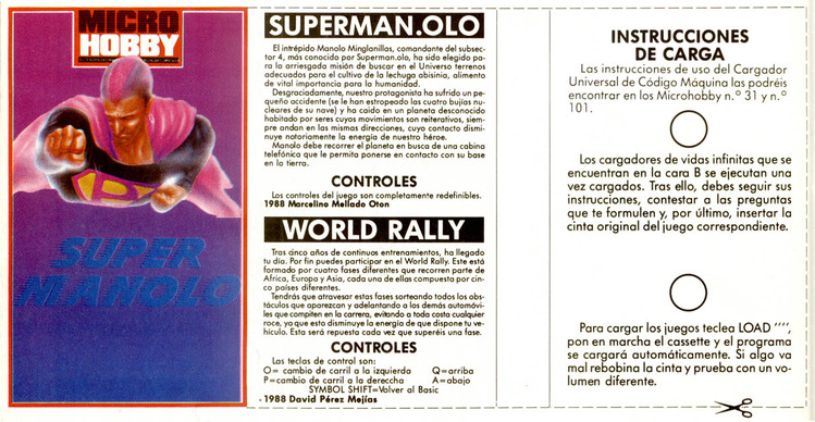 Screen from MicroHobby issue 185: Tape 4