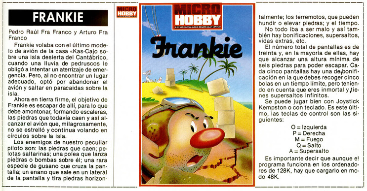 Screen from MicroHobby issue 189: Tape 8