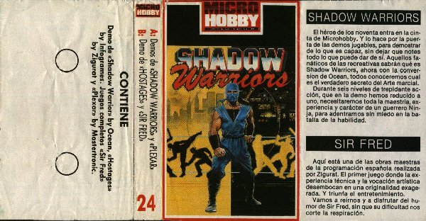 Screen from MicroHobby issue 200: Tape 24