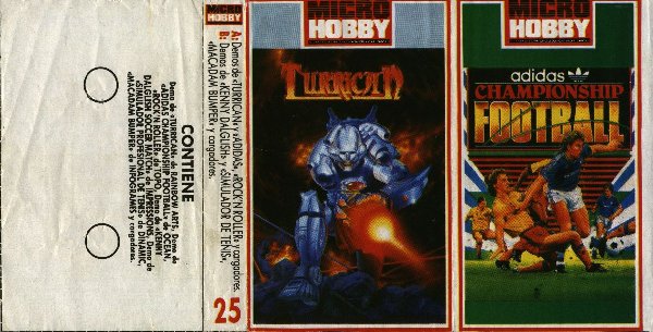 Screen from MicroHobby issue 201: Tape 25