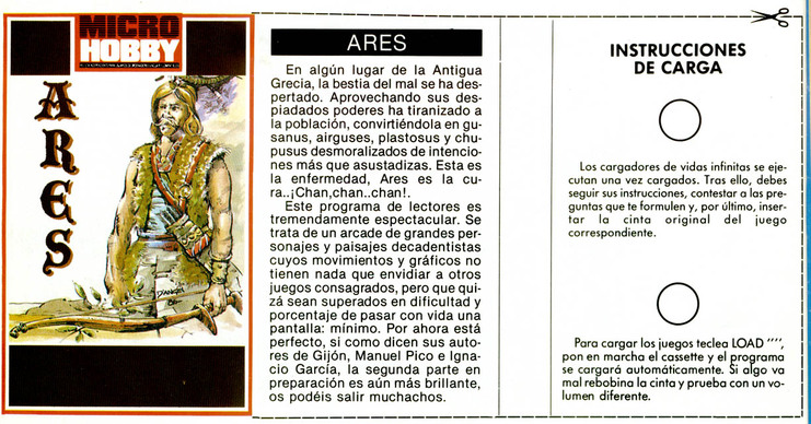 Screen from MicroHobby issue 202: Tape 27