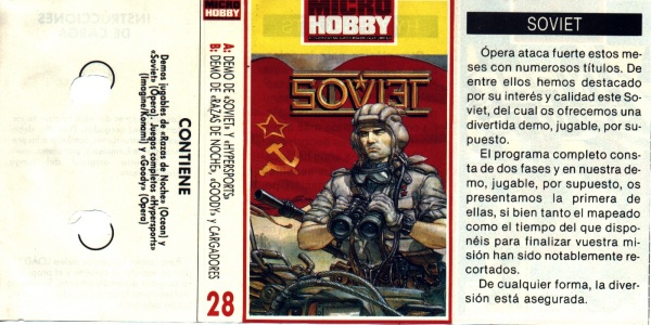 Screen from MicroHobby issue 203: Tape 28