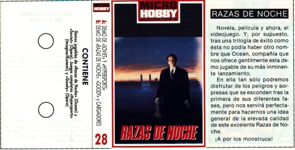 Screen from MicroHobby issue 203: Tape 28