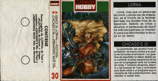 Screen from MicroHobby issue 204: Tape 30