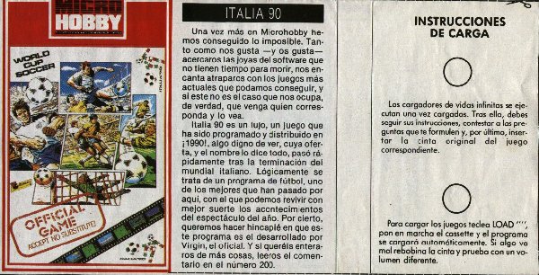 Screen from MicroHobby issue 206: Tape 33